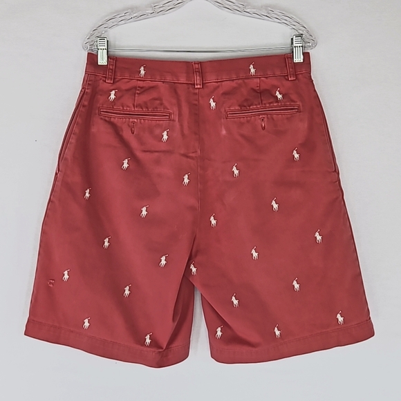POLO by Raulph Lauren Tyler Short Men's 32 Salmon - Picture 2 of 8
